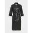 Selected Femme SLFSOLA DRESS Sukienka koszulowa black SE521C0ZH