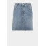 Marc O'Polo SKIRT OVER KNEE LENGTH PENCIL SHAPE SLIT AT BACK Spódnica jeansowa blue denim MA321B0DL