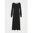 Esprit DRESS Sukienka dzianinowa black ES121C1W0