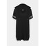 MICHAEL Michael Kors LOGO HOODIE DRESS Sukienka letnia black MK121C0IL