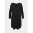 MY TRUE ME TOM TAILOR DRESS BLOUSE STYLE Sukienka letnia deep black TOL21C01T