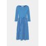 TOM TAILOR DENIM STRIPED DRESS Sukienka z dżerseju mid blue TO721C0DC