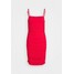 PAMELA REIF X NA-KD THIN STRAP DRESS Sukienka koktajlowa red NAA21C0CM
