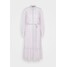 Bruuns Bazaar CHECKS KORA DRESS Sukienka koszulowa lavender BR321C058