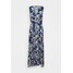 MAX&Co. PADRINO Długa sukienka cornflower blue pattern MQ921C0AH