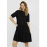 Vero Moda STEHKRAGEN Sukienka koszulowa black VE121C290