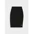 Fila JANEY TIGHT SHORT SKIRT Spódnica ołówkowa black/bright white 1FI41M00K