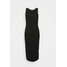 Armani Exchange VESTITO Sukienka z dżerseju black ARC21C02H