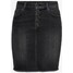 ONLY ONLBLUSH RAW Spódnica jeansowa black denim ON321B0LN