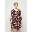 Dorothy Perkins Curve WRAP FLORAL PRINT DRESS Sukienka z dżerseju multi DP621C0GB