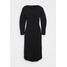 Alberta Ferretti DRESS Sukienka etui black AF321C01A