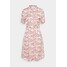 Fabienne Chapot MILA DRESS Sukienka koszulowa white/pink FAH21C027
