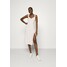 Abercrombie & Fitch CINCH FRONT MIDI DRESS Sukienka letnia white A0F21C08A
