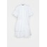 TWINSET ABITO MORBIDO IN COMFORT Sukienka koszulowa bianco ottico TW321C05Z