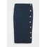 Lauren Ralph Lauren PONTE Spódnica ołówkowa french navy/pale L4221B04C