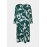 Marimekko RIIPPUMATON MURIKAT DRESS Sukienka letnia muted turquoise/deep petrol M4K21C03N