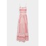 Vero Moda Tall VMDICTHE SINGLET ANCLE DRESS Długa sukienka birch/dicthe/goji berry VEB21C04M