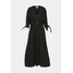 3.1 Phillip Lim WAISTED TIE LONG DRESS Długa sukienka black 31021C00X
