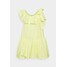 3.1 Phillip Lim RUFFLED NECKLINE TENT DRESS Sukienka koktajlowa pale yellow 31021C00V