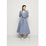 Polo Ralph Lauren HEAVY WEIGHT Sukienka letnia blue/white PO221C07W