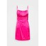 Missguided Petite PLEAT DETAIL STRAPPY BODYCON MINI DRESS Sukienka koktajlowa pink M0V21C0IR