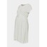 MAMALICIOUS MLALISON DRESS Sukienka z dżerseju snow white / black M6429F10A