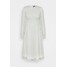 Vero Moda Petite VMSIFFY SMOCK CALF DRESS Sukienka letnia snow white/black VM021C08G