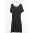 Object Sukienka z dżerseju black ZIR008RHF