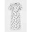 Marks & Spencer London SPOT SHIFT Sukienka letnia off-white QM421C03S
