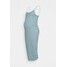 Missguided Maternity BUTTON FRONT CAMI DRESS Sukienka letnia smoke blue M5Q29F004