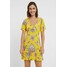 Desigual LEMARK Sukienka letnia yellow DE121C0UM