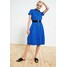 Hexeline Sukienka koszulowa niebieska H1P21C020