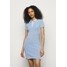 Polo Ralph Lauren Sukienka dzianinowa chambray blue PO221C085