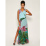 Guess Sukienka letnia Blumenprint W0YK19 WDOV0 Kolorowy Regular Fit