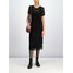 My Twin Sukienka koktajlowa 192MP2490 Czarny Regular Fit