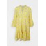 ONLY Petite ONLATHENA DRESS Sukienka letnia white/yellow OP421C0A8