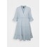 YASLIMA SHORT DRESS ICON Sukienka letnia cashmere blue Y0121C1I5