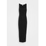 Glamorous MAYA DRESS WITH WIDE STRAPS AND LOW NECKLINE Sukienka z dżerseju black GL921C0PI