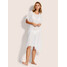 Seafolly Sukienka plażowa Amnesia 53638 Biały Regular Fit