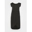 Ragwear Plus ETHANY Sukienka z dżerseju black RAC21C00O