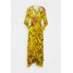 Diane von Furstenberg JEAN Długa sukienka yellow DF221C08Q