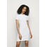 Polo Ralph Lauren Sukienka dzianinowa white PO221C085