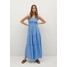 Mango Długa sukienka blauw M9121C52U