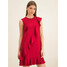 Red Valentino Sukienka koktajlowa TR3VAL10 Bordowy Regular Fit