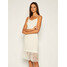 TwinSet Sukienka koktajlowa 202TP2790 Biały Regular Fit