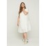 Zizzi Sukienka letnia bright white Z1721C10S