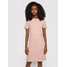 Calvin Klein Sukienka codzienna Logo Elastic K20K203021 Różowy Regular Fit
