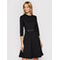 Calvin Klein Sukienka codzienna Milano K20K202571 Czarny Regular Fit