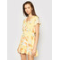 Billabong Sukienka letnia First Sight W3DR15BIP1 Żółty Regular Fit