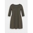 CAPSULE by Simply Be POCKET SWING DRESS Sukienka z dżerseju graphite CAS21C026